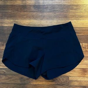 Lululemon Speed Up 4” Shorts in Navy